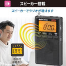 Portable Tv (Ohm) Audiocomm Dsp Fm Am/Fm Rad-P300S-K 03-0 0