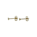 Tiffany Earrings (For Both Ears) K18 Yg750 0.9G 676871 13 1.4Cm/ 0.3Cm S