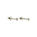 Tiffany Earrings (For Both Ears) K18 Yg750 0.9G 676871 13 1.4Cm/ 0.3Cm S