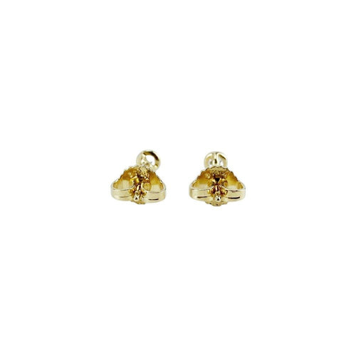 Tiffany Earrings (For Both Ears) K18 Yg750 0.9G 676871 13 1.4Cm/ 0.3Cm S