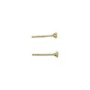 Tiffany Earrings (For Both Ears) K18 Yg750 0.9G 676871 13 1.4Cm/ 0.3Cm S