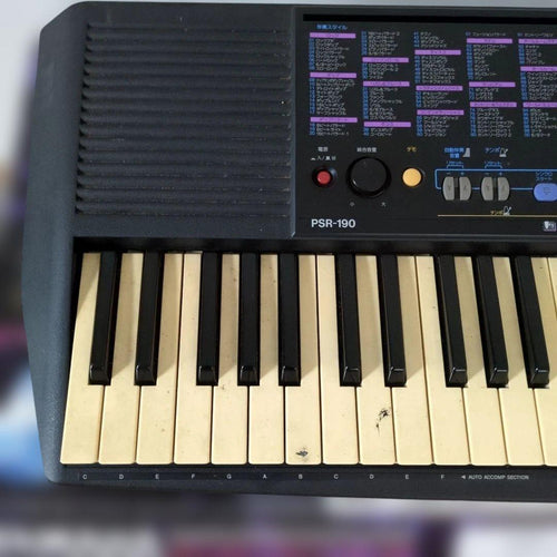 Keyboards Digital Pianos Yamaha Psr-190