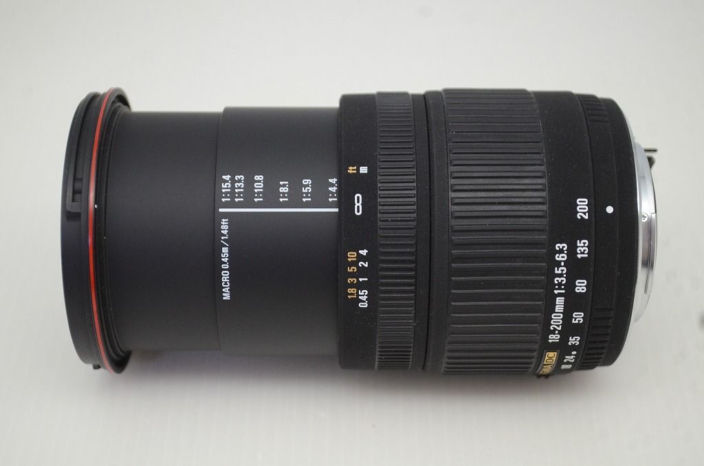Sigma Lens (Zoom) 18-200Mm F3.5-6.3 Dc Pentax K Aps-C 251208Q