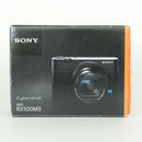 Sony Compact Digital Camera Cyber-Shot Dsc-Rx100M3