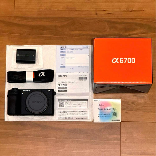 Sony Mirrorless Interchangeable Lips 6700