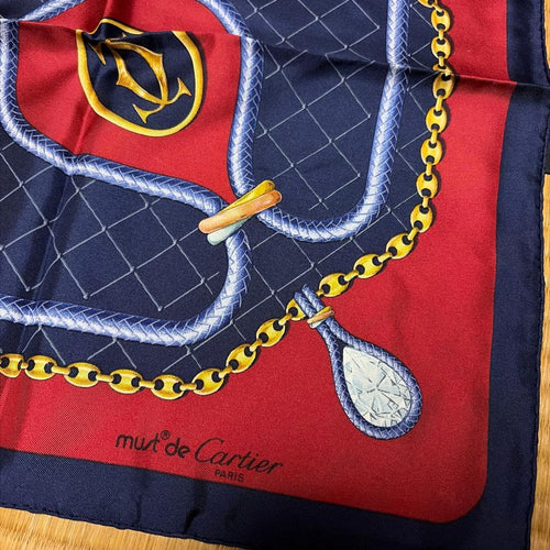 Cartier Bandana Scarf Must De