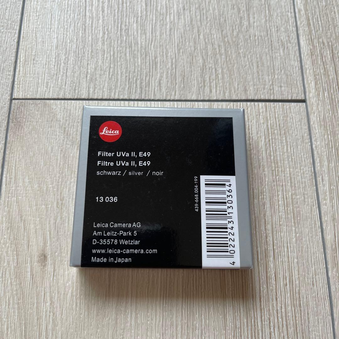 Leica Uv Filters Uva Ii, E49