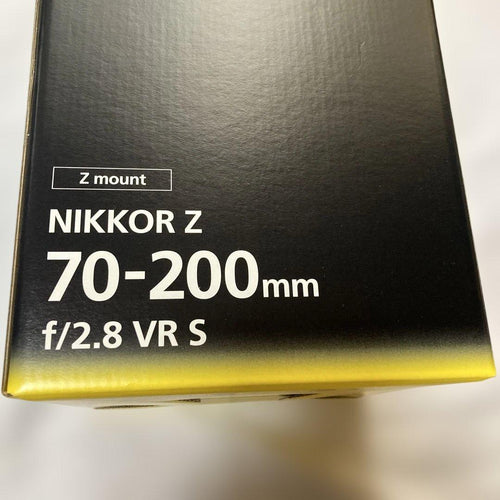 Nikon Lens (Zoom) Nikkor Z 70-200Mm F/2.8 Vr S