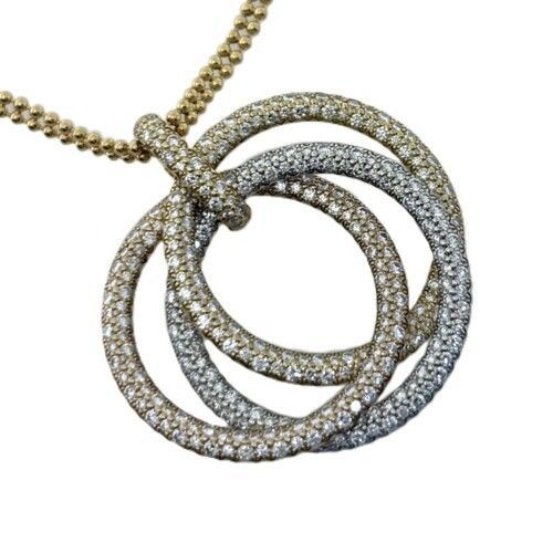 Cartier Necklace N7424444 750Pg 750Wg 750Yg 357P 1.78Ct Au750 K18 18 84663