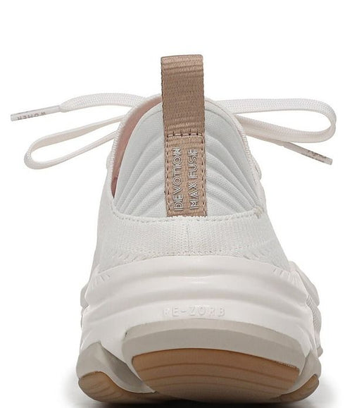 Sneakers Ryka Womens Devo Max Fuse Knit Walking White Alyssum