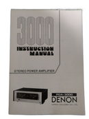 Denon Power Amplifier 1980 Poa-3000