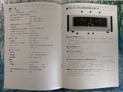 Denon Power Amplifier 1980 Poa-3000