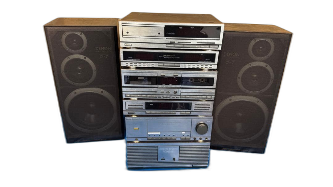 Denon Cd Md Cassette Deck D-7