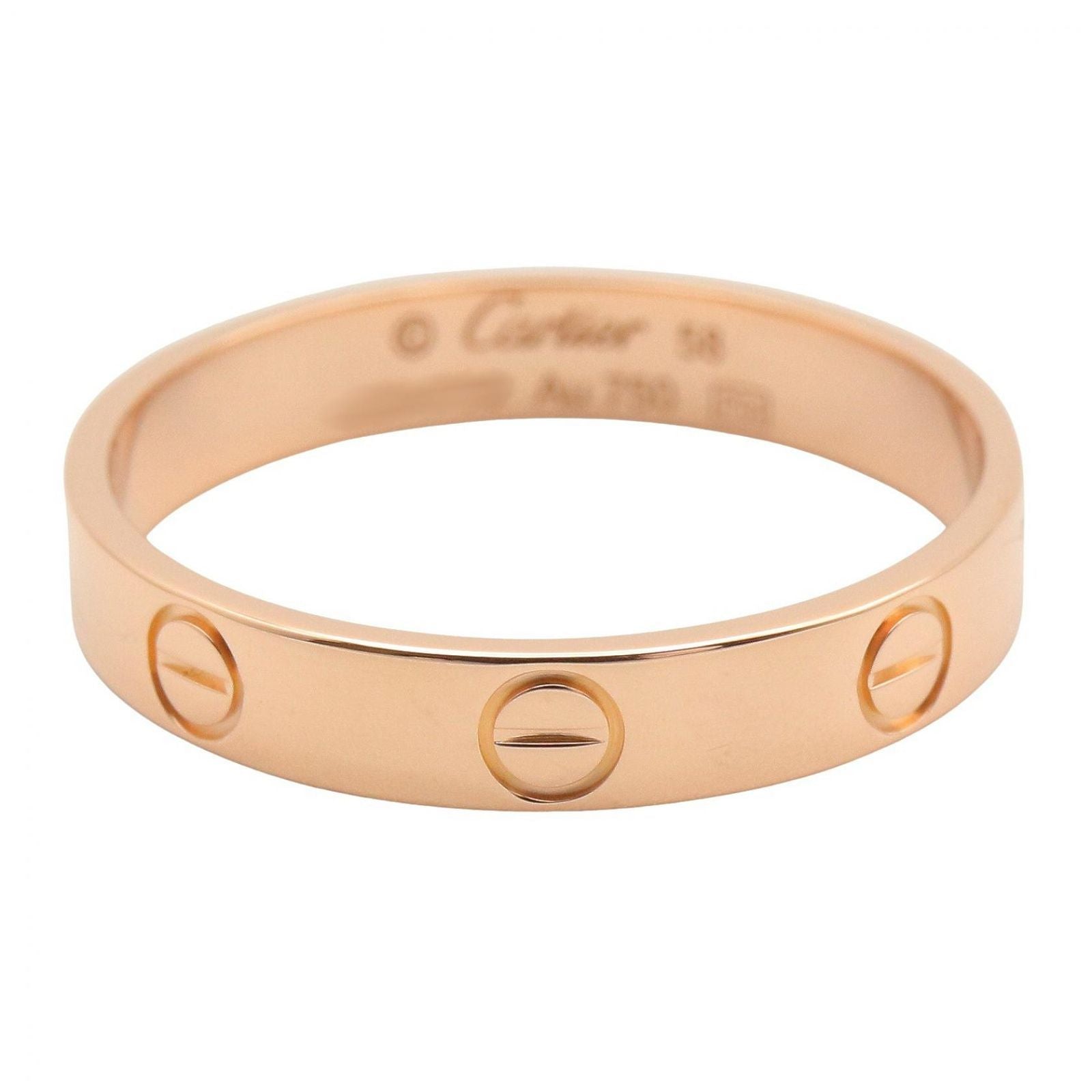 Cartier Ring B4085200 K18Pg Used A