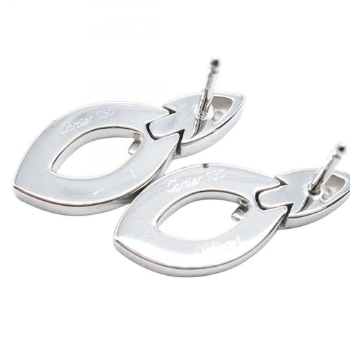Cartier Earrings (For One Ear) K18Wg Used A