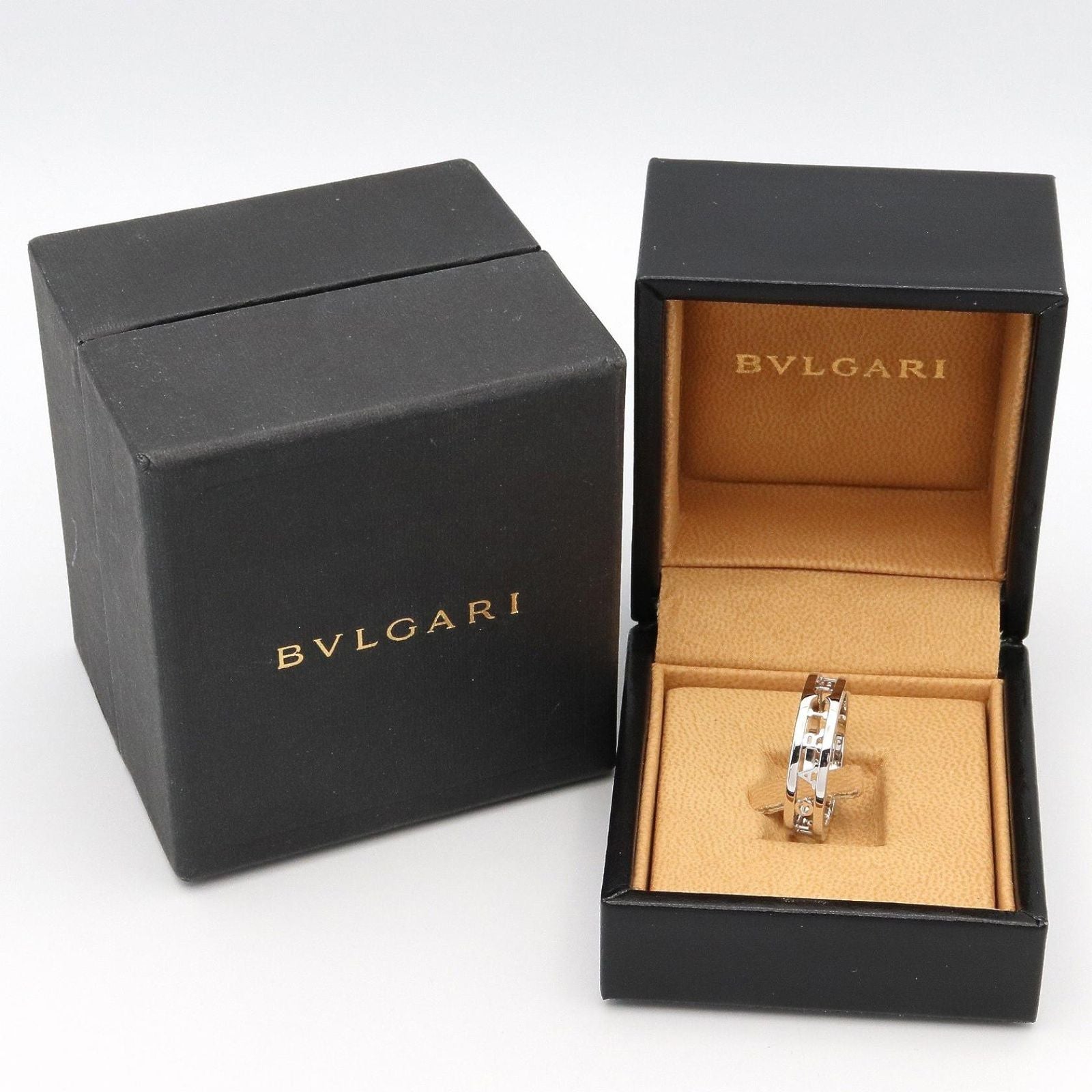 Bvlgari Ring B-Zero1 K18Wg Used A