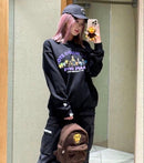 A Bathing Ape Backpacks Bape Baby Milo Mini Faux Fur Backpack