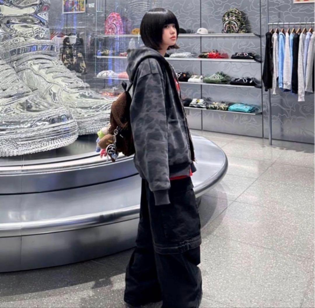 A Bathing Ape Backpacks Bape Baby Milo Mini Faux Fur Backpack