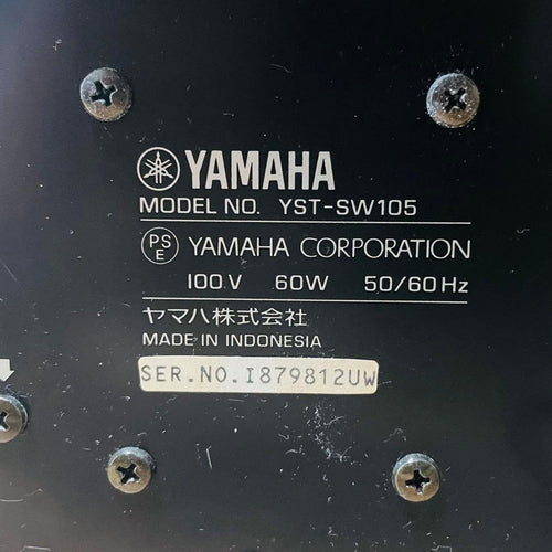 Subwoofers Yamaha Yst-Sw105