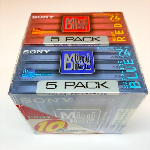 Sony Md 74 10 Color Collection