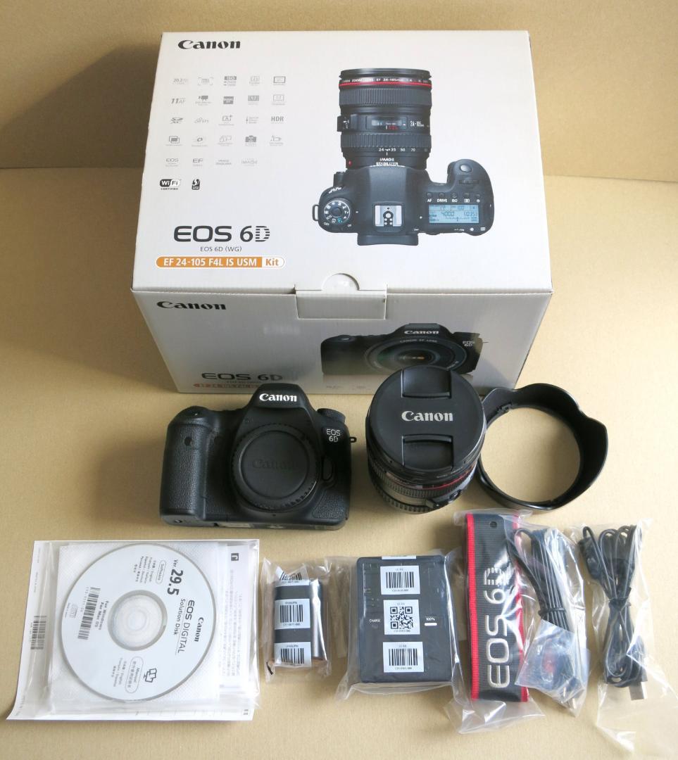 Canon Digital Slr Eos 6D Ef 24-105Mm F4 L Is