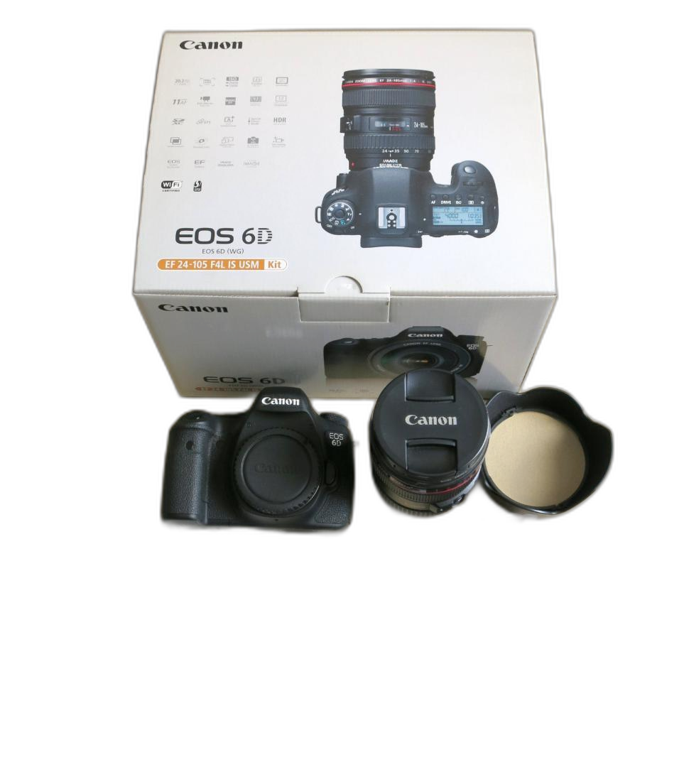 Canon Digital Slr Eos 6D Ef 24-105Mm F4 L Is