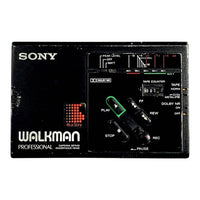 Sony Cassette Players Walkman Wm-D3