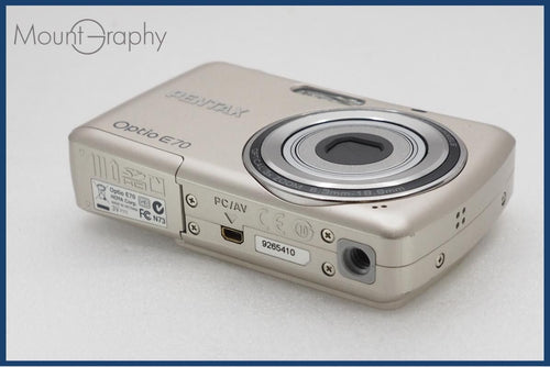 Compact Digital Camera Pentax Optio E70 #I11045