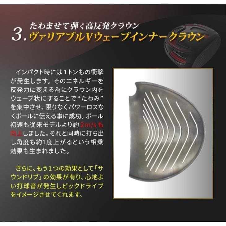 Works Golf Driver Cbr Black Sle