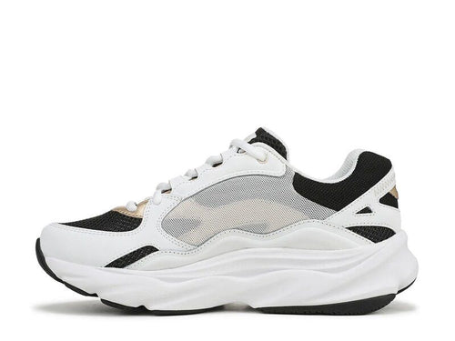 Sneakers Ryka Rezorb Max Classic Walking Sneaker Womens Blackwhitetan