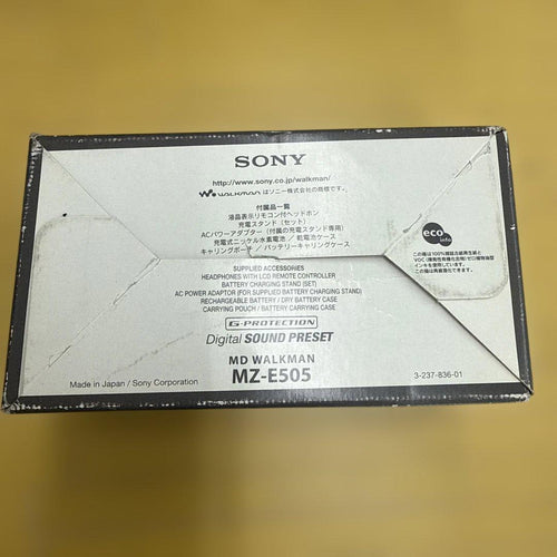 Portable Md Players Sony Walkman Mz-E505