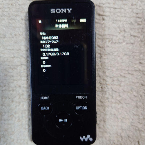 Sony Digital Audio Player Walkman 4Gb Nw-E003