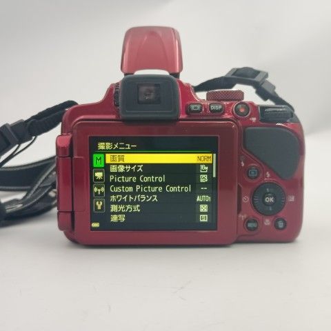 Nikon Compact Digital Camera Coolpix P600 Red
