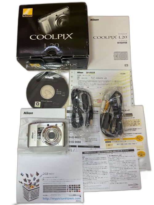 Compact Digital Camera Nikon& Coolpix L20