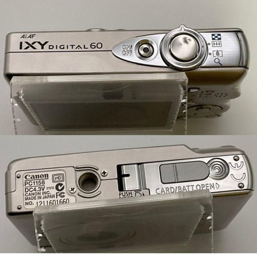 Canon Digital Camera Ixy Digital60 Pc1158