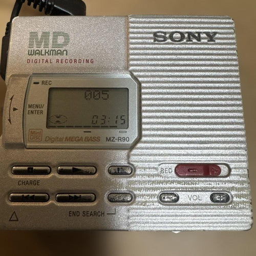 Sony Portable Md Players Mz-R90