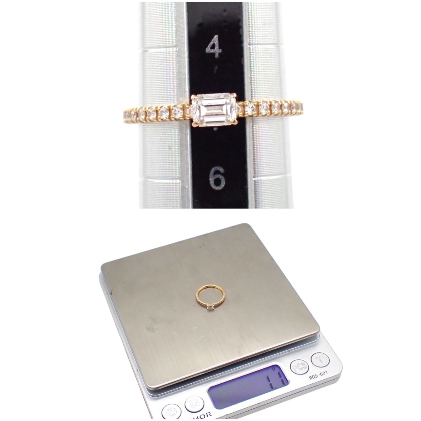 Cartier Ring 45 750 B4216700 K18 4770