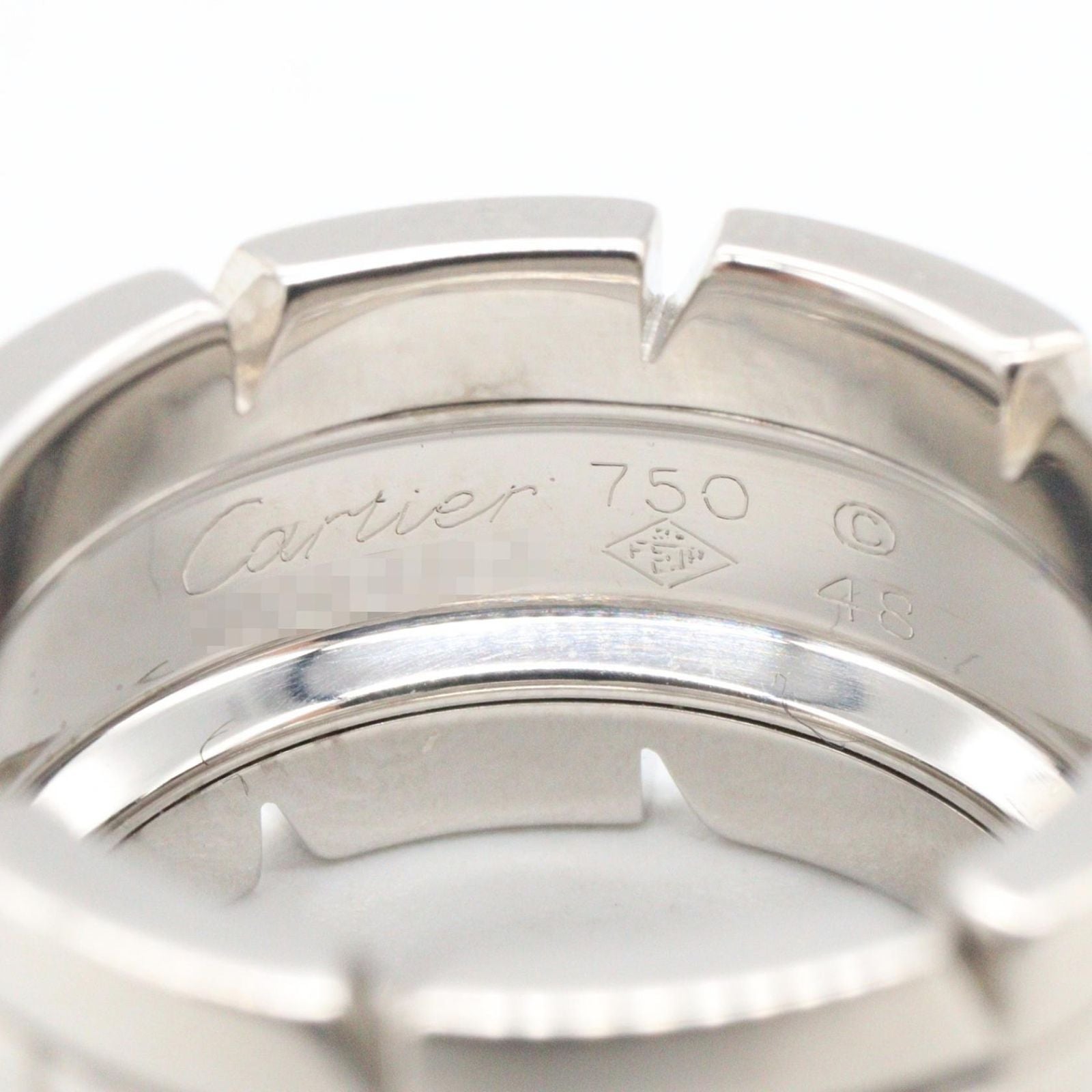 Cartier Ring K18Wg Used A