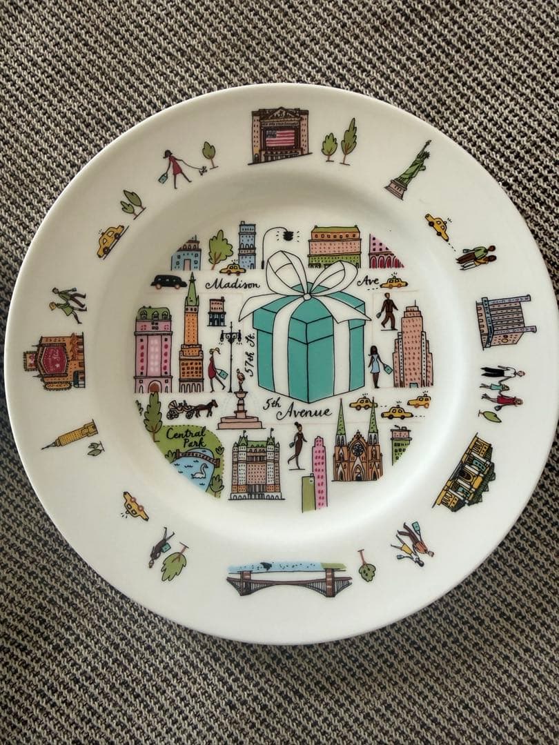 Tiffany Plates Co. 5Th Avenue 2