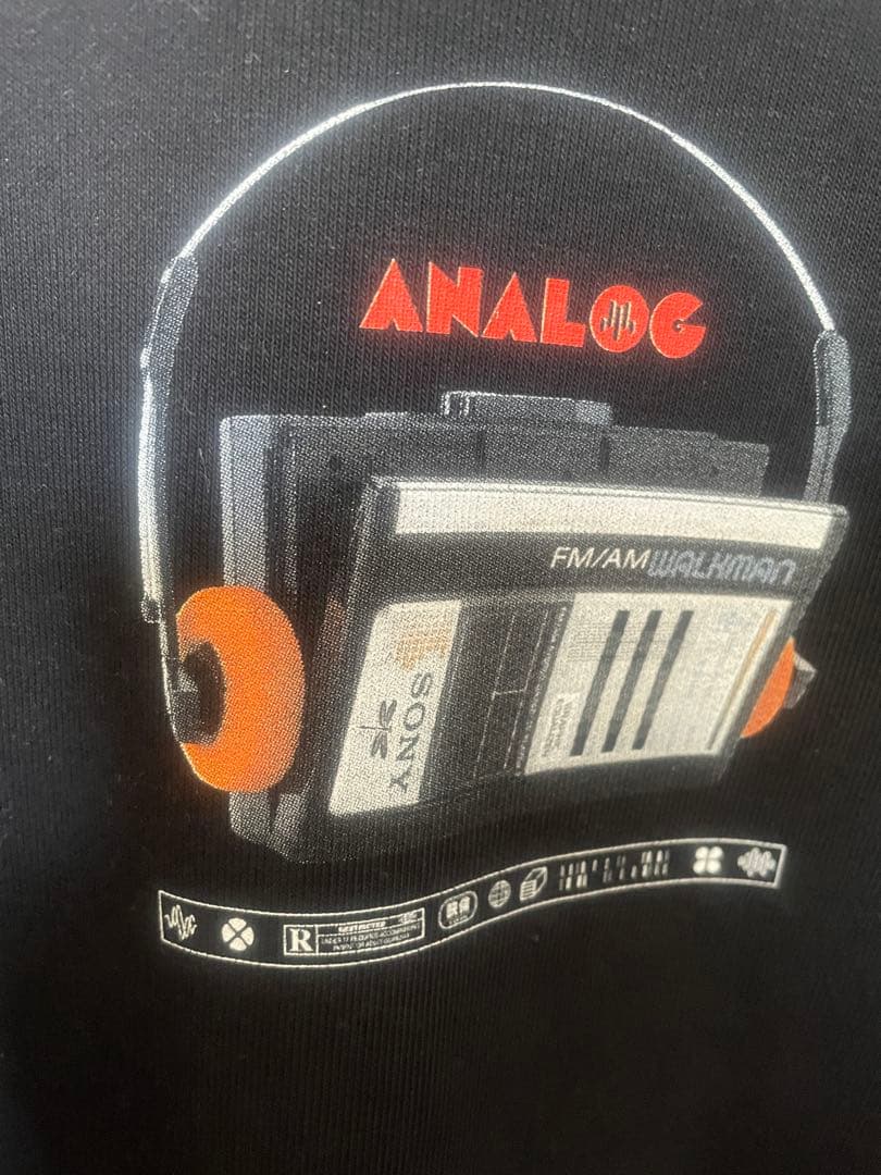 Music Tee T-Shirts Sony Walkman T Xl