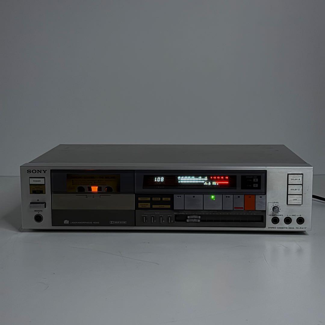 Sony Cd, Md Cassette Decks Tc-Fx77 Ok