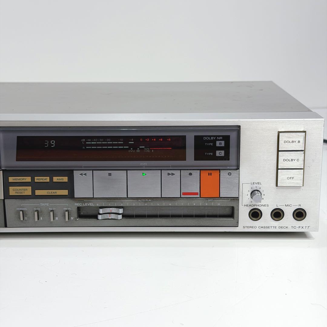 Sony Cd, Md Cassette Decks Tc-Fx77 Ok