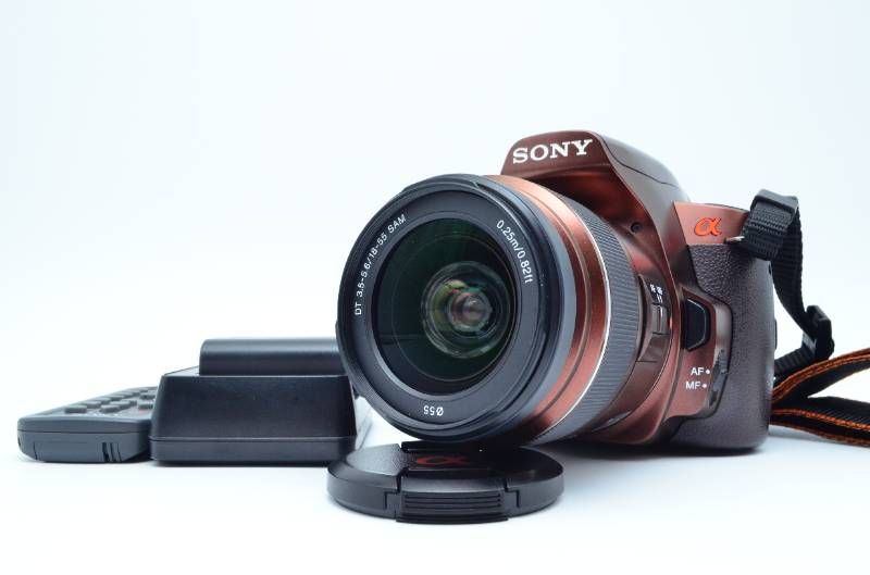 Sony Digital Slr 330 Dslr-A330 Dt 18-55Mm Sam Ccd 4876 Aps-C
