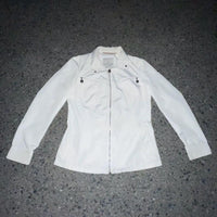 Moncler Blouson Jackets 00S Archive White Jacket Wzip