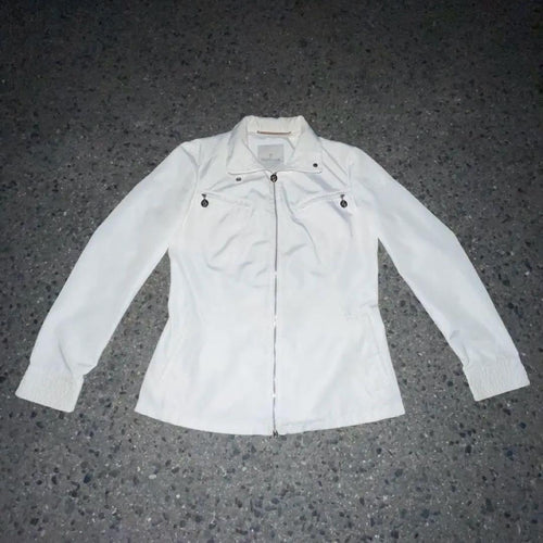 Moncler Blouson Jackets 00S Archive White Jacket Wzip