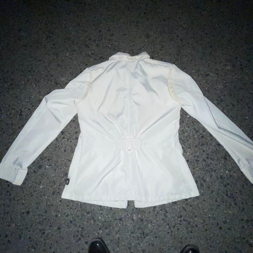 Moncler Blouson Jackets 00S Archive White Jacket Wzip
