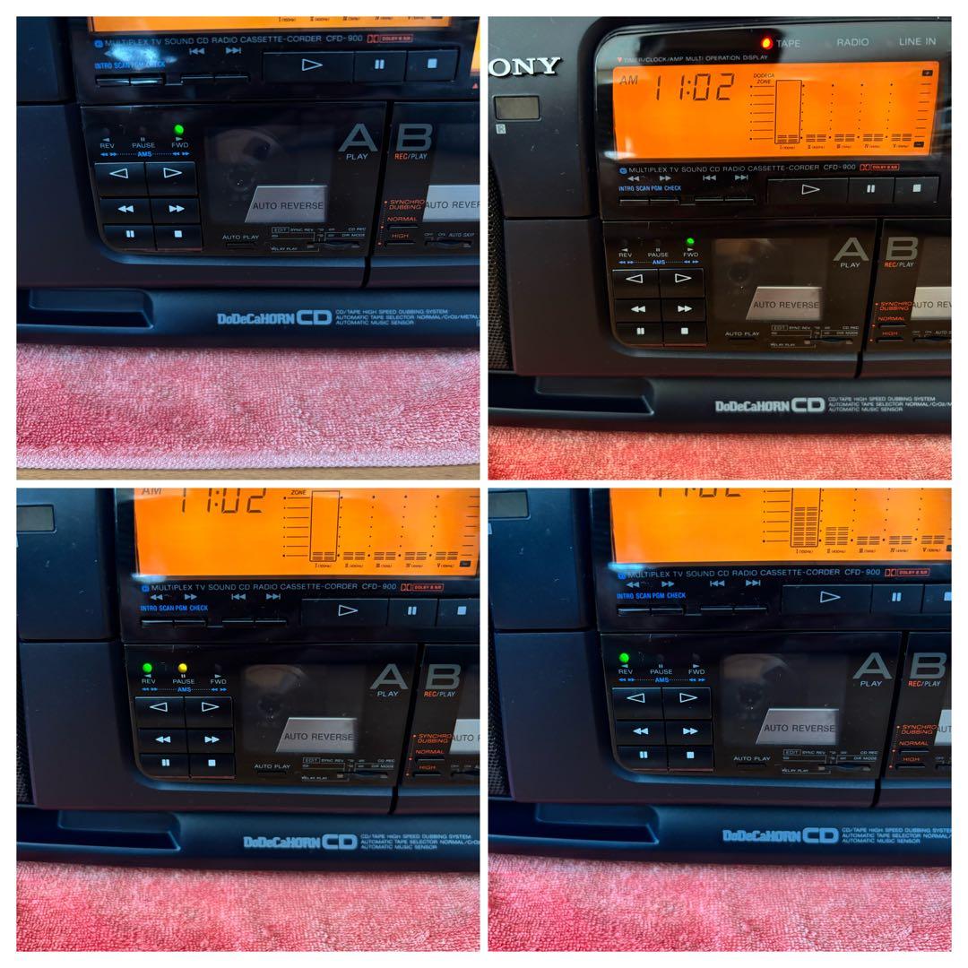 Sony Radios Radio Cassette Players Cfd-900