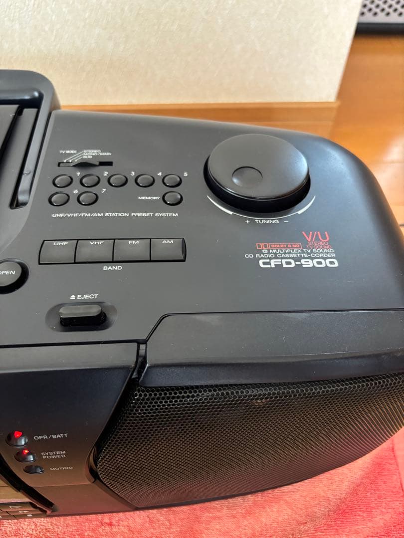 Sony Radios Radio Cassette Players Cfd-900