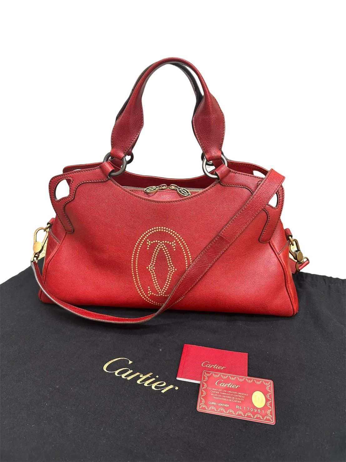 Cartier Handbag 2C 2Way 8965Am F30