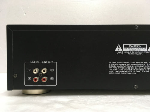 Cd Md Cassette Deck Teac W-790R 2002 G